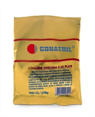 Conamix Linguiça Toscana C-25 Plus 1kg