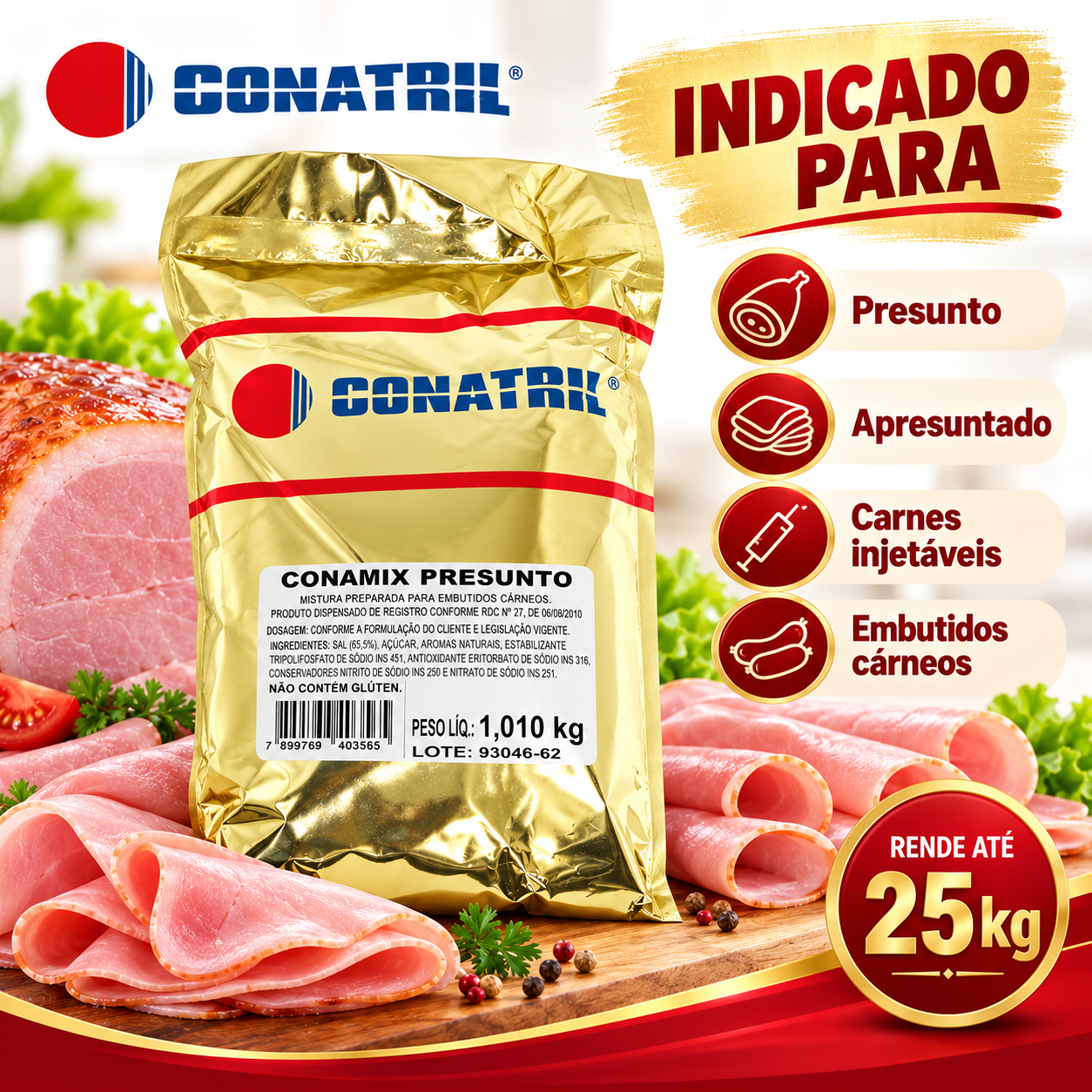 Conamix Presunto Conatril 1,010 kg – foto 3