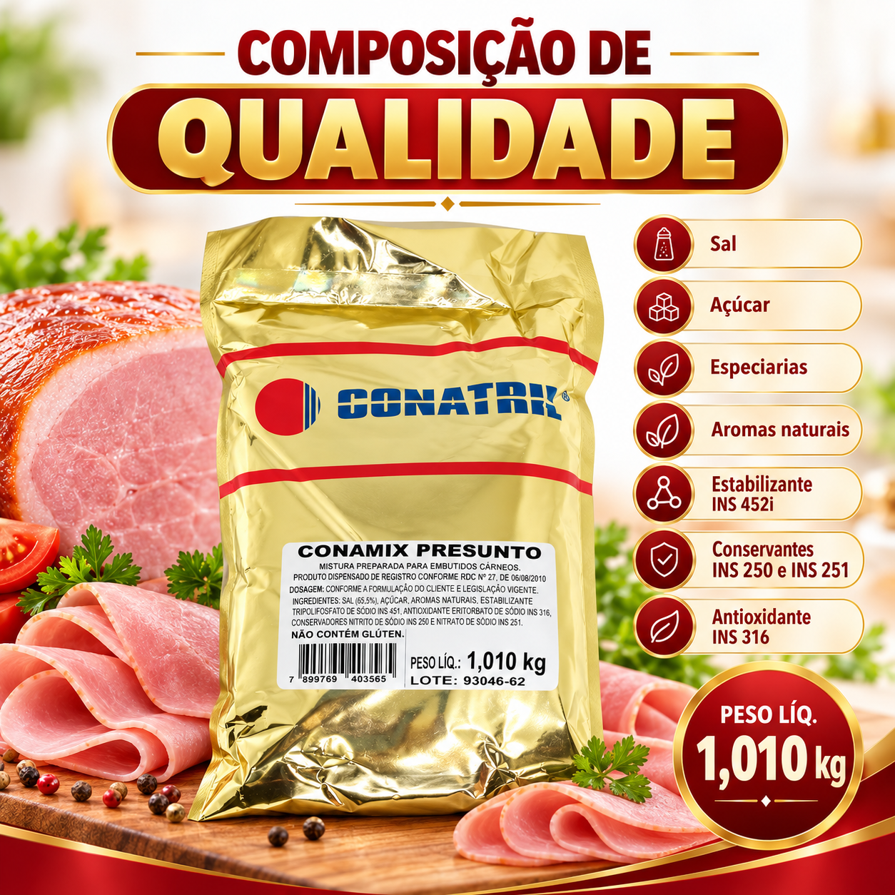 Conamix Presunto Conatril 1,010 kg – foto 2