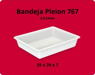 Bandeja De Plastico Biopratika Pleion 5,5 Litros Nº2 Ref767 34x29x7